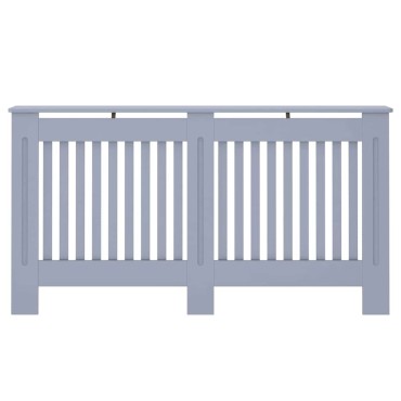 vidaXL Καπάκι Καλοριφέρ 2 pcs Γκρι 152 x 19 x 81,5 cm