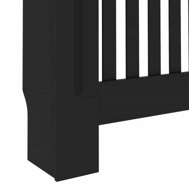 vidaXL Καπάκι Καλοριφέρ 2 pcs Μαύρο 172 x 19 x 81,5 cm