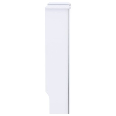 vidaXL Καπάκι Καλοριφέρ 2 pcs Λευκό 205 x 20,5 x 81,5 εκ.