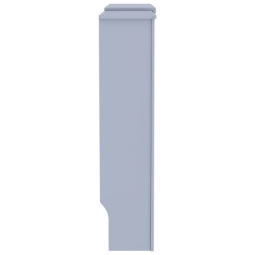vidaXL Καπάκι Καλοριφέρ 2 pcs Γκρι 205 x 20,5 x 81,5 εκ.