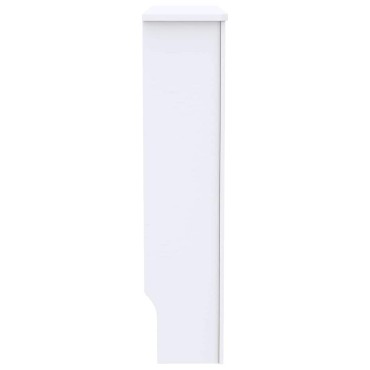 vidaXL Καπάκι Καλοριφέρ 2 pcs Λευκό 78 x 19 x 81,5 εκ.