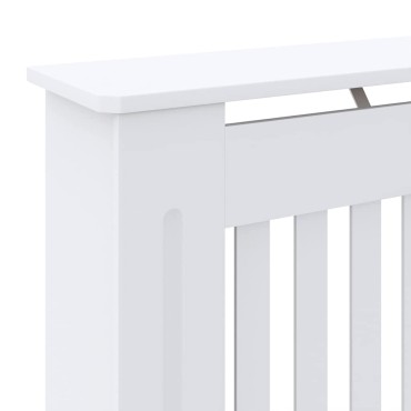 vidaXL Καπάκι Καλοριφέρ 2 pcs Λευκό 78 x 19 x 81,5 εκ.