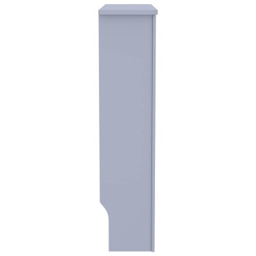 vidaXL Καπάκι Καλοριφέρ Γκρι 78 x 19 x 81,5 εκ. Επεξεργασμένο Ξύλο