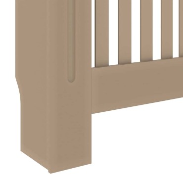 vidaXL Καπάκι Καλοριφέρ Sonoma Δρυς 78 x 19 x 81,5 εκ.