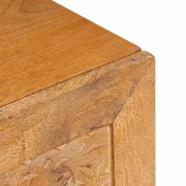 vidaXL Μονάδες TV Ανοιχτό καφέ 80x33x46cm Επεξεργασμένο ξύλο
