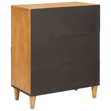 vidaXL Πλαϊνό γραφείο 60x33x75cm Στερεό ξύλο μάνγκο 1 τεμ.