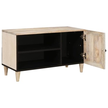 vidaXL Μονάδες TV με ράφι Λευκό 80x33x46cm Επεξεργασμένο ξύλο