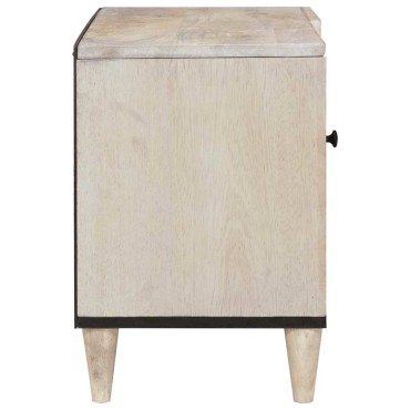 vidaXL Μονάδες TV με ράφι Λευκό 80x33x46cm Επεξεργασμένο ξύλο