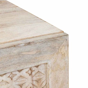vidaXL Μονάδες TV με ράφι Λευκό 80x33x46cm Επεξεργασμένο ξύλο