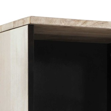 vidaXL Ντουλάπι Μπάνιου Λευκό 38x33x160cm Επεξεργασμένο ξύλο