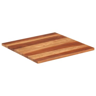 vidaXL Επιφάνεια Τραπεζιού 25-27 χιλ. 70x70cm Ξύλο Ακακίας 1 τεμ.