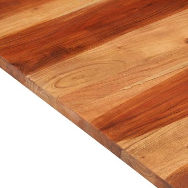vidaXL Επιφάνεια Τραπεζιού 25-27 χιλ. 70x70cm Ξύλο Ακακίας 1 τεμ.