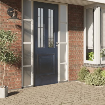 vidaXL Μεμβράνη Παραθύρου Αντιστ. Αμμοβ. Γκρι 90x500 εκ PVC