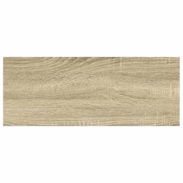vidaXL Ράφια Τοίχου 4 τεμ. Δρυς/Άσπρο 60x23,5x3,8cm MDF