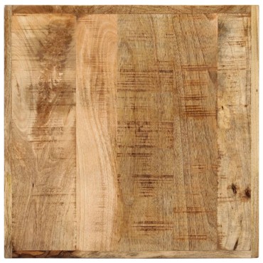 vidaXL Τραπέζι Μπαρ 55x55x107cm από Μασίφ Ξύλο Μάνγκο & Σίδηρο 1 τεμ.
