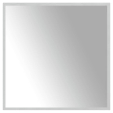 vidaXL Καθρέφτης Μπάνιου με LED 60x60 εκ.