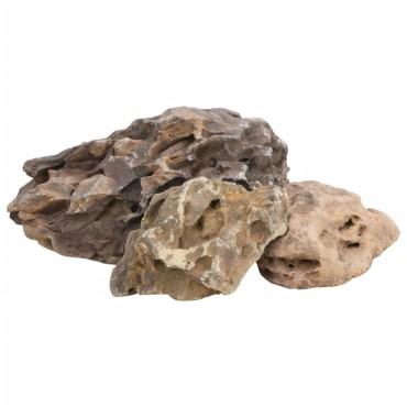 vidaXL Πέτρες Dragon Stones Γκρι 10 κιλά 10-40 εκ.