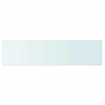 vidaXL Ράφι Πάνελ Διάφανο 80x20cm Γυάλινο 1 τεμ.
