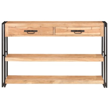 vidaXL Κονσόλα 120x30x75cm από Μασίφ Ξύλο Ακακίας 1 τεμ.