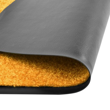 vidaXL Πατάκι Εισόδου Πλενόμενο Πορτοκαλί 90 x 120 εκ.
