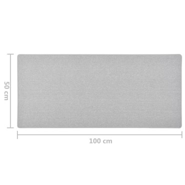 vidaXL Χαλί Διάδρομος Ανοιχτό Γκρι 50x100cm
