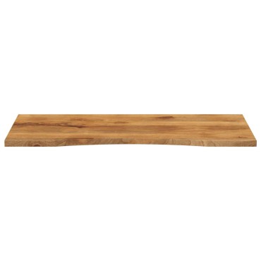 vidaXL Επιφάνεια Γραφείου Καμπύλη 120x60x2,5cm Μασίφ Ακατ. Μάνγκο