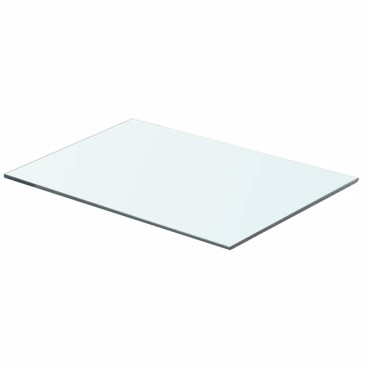 vidaXL Ράφια Πάνελ 2 τεμ. Διάφανα 50x30cm Γυάλινα