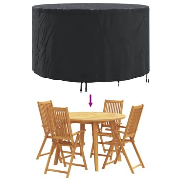 vidaXL Κάλυμμα επίπλων 157x157x71cm Ύφασμα Oxford 210D Γύρος 1 τεμ.