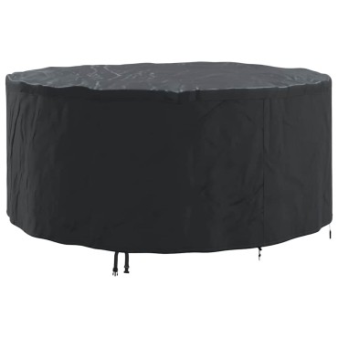 vidaXL Κάλυμμα επίπλων Μαύρο 200x200x71cm Ύφασμα Oxford 210D 1 τεμ.