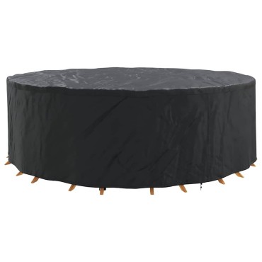 vidaXL Κάλυμμα επίπλων 279x279x85cm Ύφασμα Oxford 210D Γύρος 1 τεμ.
