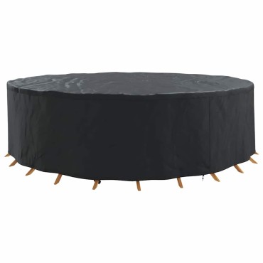 vidaXL Κάλυμμα επίπλων 320x320x85cm Ύφασμα Oxford 600D Γύρος 1 τεμ.