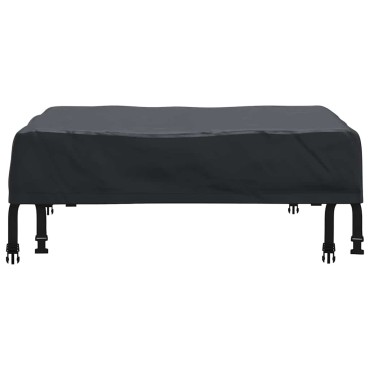 vidaXL Κάλυμμα Τραπέζι 62x62x15cm τετράγωνο Αδιάβροχο Μαύρο 1 τεμ.