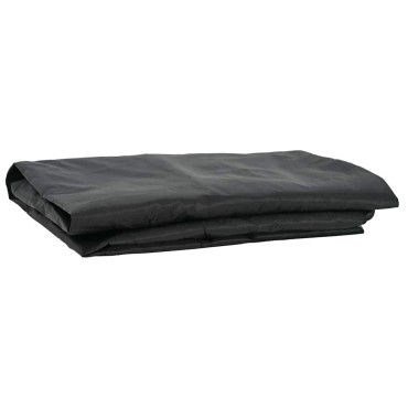 vidaXL Κάλυμμα Τραπέζι 102x102x15cm τετράγωνο Αδιάβροχο Μαύρο 1 τεμ.
