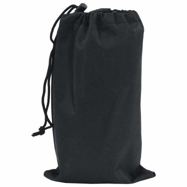 vidaXL Κάλυμμα Τραπέζι 112x112x15cm τετράγωνο Αδιάβροχο Μαύρο 1 τεμ.