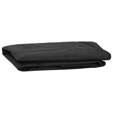 vidaXL Κάλυμμα Τραπέζι 142x142x15cm τετράγωνο Αδιάβροχο Μαύρο 1 τεμ.