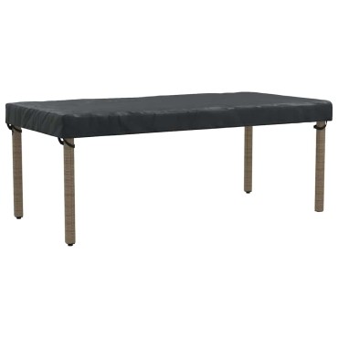 vidaXL Κάλυμμα Τραπέζι 202x102x15cm ύφασμα Ορθογώνιος Αδιάβροχο 1 τεμ.