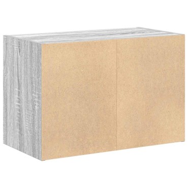 vidaXL Ντουλάπι με 2 συρτάρια Γκρι Sonoma 60x31x40cm από Επεξ. Ξύλο 1 τεμ.