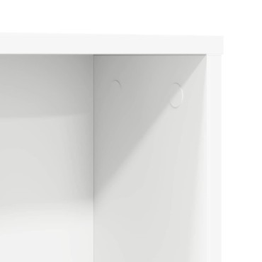vidaXL Γραφείο Λευκό Επεξεργασμένο Ξύλο 91x50x149 εκ 1 τεμ.