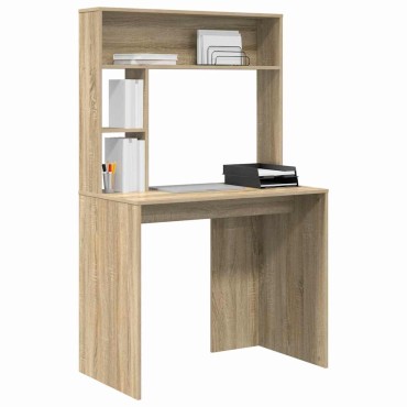 vidaXL Γραφείο Δρύς Sonoma Επεξεργασμένο Ξύλο 91x50x149 εκ 1 τεμ.