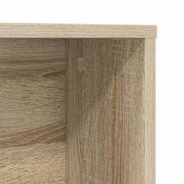 vidaXL Γραφείο Δρύς Sonoma Επεξεργασμένο Ξύλο 91x50x149 εκ 1 τεμ.
