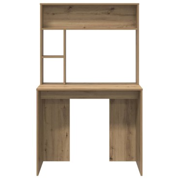 vidaXL Γραφείο Artisan Oak Επεξεργασμένο Ξύλο 91x50x149 εκ 1 τεμ.