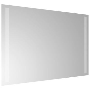 vidaXL Καθρέφτης Μπάνιου με LED 40x60 εκ.