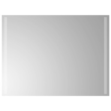 vidaXL Καθρέφτης Μπάνιου με LED 60x80 εκ.