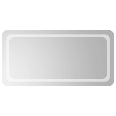 vidaXL Καθρέφτης Μπάνιου με LED 50x100 εκ.
