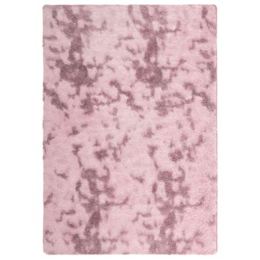 vidaXL Χαλί Shaggy με Ψηλό Πέλος NAVARRA Σκ. Ροζ 160x230cm