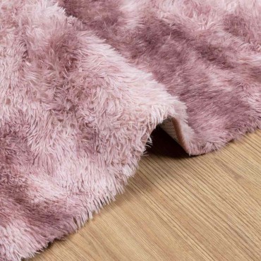 vidaXL Χαλί Shaggy με Ψηλό Πέλος NAVARRA Σκ. Ροζ 160x230cm