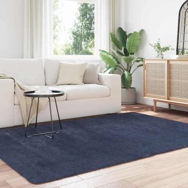 vidaXL Χαλί Shaggy με Ψηλό Πέλος NAVARRA Ναυτικό 160x230cm