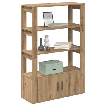 vidaXL Πλαϊνό γραφείο artisan δρυς 30x80x119.5 εκ 1 τεμ.