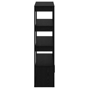 vidaXL Πλαϊνό γραφείο Μαύρη δρυς 30x80x119.5cm Επεξεργασμένο Ξύλο 1 τεμ.
