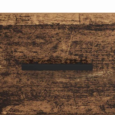 vidaXL Κομοδίνο 35x35x20cm Επεξεργασμένο Ξύλο Παλαιό ξύλο 1 τεμ.